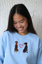 Load image into Gallery viewer, Doberman Embroidered Sweater