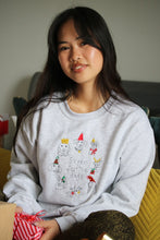 Load image into Gallery viewer, Super Festive Dogs embroidered sweater