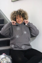 Load image into Gallery viewer, Lot's of Snowflakes Hoodie