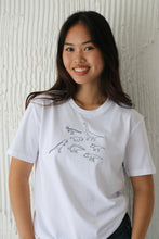 Load image into Gallery viewer, Multi dinosaur embroidered T-shirt