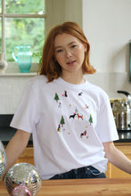 Load image into Gallery viewer, Dogs Under the Mistletoe T-shirt