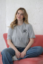 Load image into Gallery viewer, Floral Bee Initial T-shirt