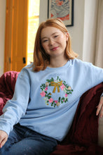 Load image into Gallery viewer, The Big Bow Wreath Sweater