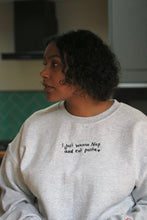 Load image into Gallery viewer, I just wanna nap and eat pasta Sweater