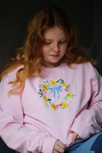 Load image into Gallery viewer, Spring Wreath sweater