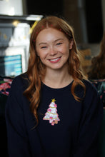 Load image into Gallery viewer, Mini Holographic Tree sweater