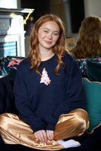 Load image into Gallery viewer, Mini Holographic Tree sweater