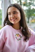 Load image into Gallery viewer, Mini Bow Wreath Sweater