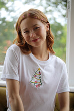 Load image into Gallery viewer, Mini holographic embroidered T-Shirt