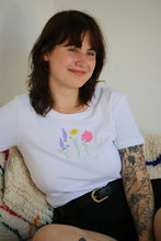 Load image into Gallery viewer, Trio of Summer florals T-shirt