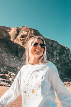 Load image into Gallery viewer, Metallic Star embroidered sweater
