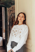 Load image into Gallery viewer, Night sky embroidered sweater