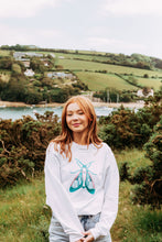 Load image into Gallery viewer, Embroidered large moth sweater