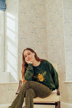 Load image into Gallery viewer, Extra special Embroidered BIG bee sweater