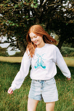 Load image into Gallery viewer, Embroidered large moth sweater