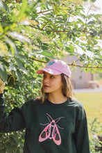 Load image into Gallery viewer, Embroidered large moth sweater