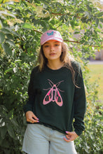 Load image into Gallery viewer, Embroidered large moth sweater