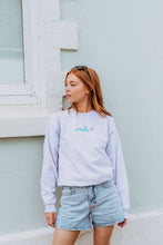 Load image into Gallery viewer, Embroidered trio of colourful moths sweater