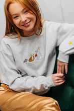 Load image into Gallery viewer, Sugar, Cinnamon and Spice - Mouse, Guinea Pig & Rabbit embroidered sweater