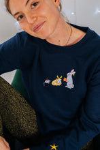 Load image into Gallery viewer, Sugar, Cinnamon and Spice - Mouse, Guinea Pig & Rabbit embroidered sweater