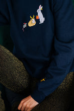Load image into Gallery viewer, Sugar, Cinnamon and Spice - Mouse, Guinea Pig & Rabbit embroidered sweater