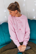 Load image into Gallery viewer, Metallic Star embroidered sweater