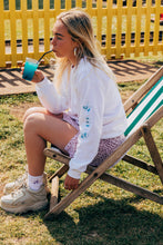 Load image into Gallery viewer, Embroidered bee sleeve sweater