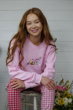 Load image into Gallery viewer, Embroidered Spring Sugar, Cinnamon and Spice sweater
