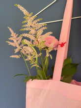 Load image into Gallery viewer, Initial Tote Bag with mini bee strap