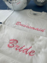 Load image into Gallery viewer, Wedding Party heart sleeve sweater