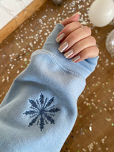 Load image into Gallery viewer, Snowflake sleeve addition