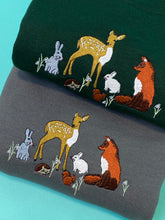 Load image into Gallery viewer, Embroidered Woodland Animals sweater