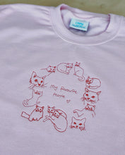 Load image into Gallery viewer, Favourite cat embroidered sweater