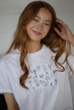 Load image into Gallery viewer, Doodle Dog embroidered T-shirt