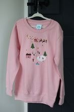 Load image into Gallery viewer, Embroidered Christmas Kids sweaters