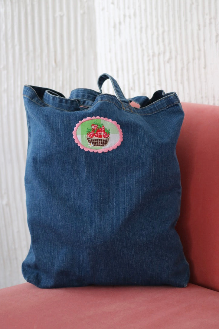 Denim Tote Bag