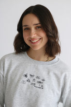 Load image into Gallery viewer, Stop buggin me embroidered slogan sweater