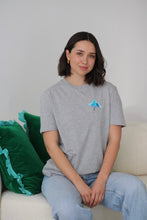 Load image into Gallery viewer, SALE - Kingfisher T-shirt - SMALL GREY