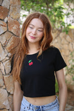 Load image into Gallery viewer, Single Fruit Fitted crop top