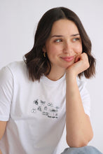 Load image into Gallery viewer, SALE - Stop Buggin Me T-shirt - SMALL WHITE