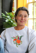 Load image into Gallery viewer, Autumnal Floral Bouquet Sweater