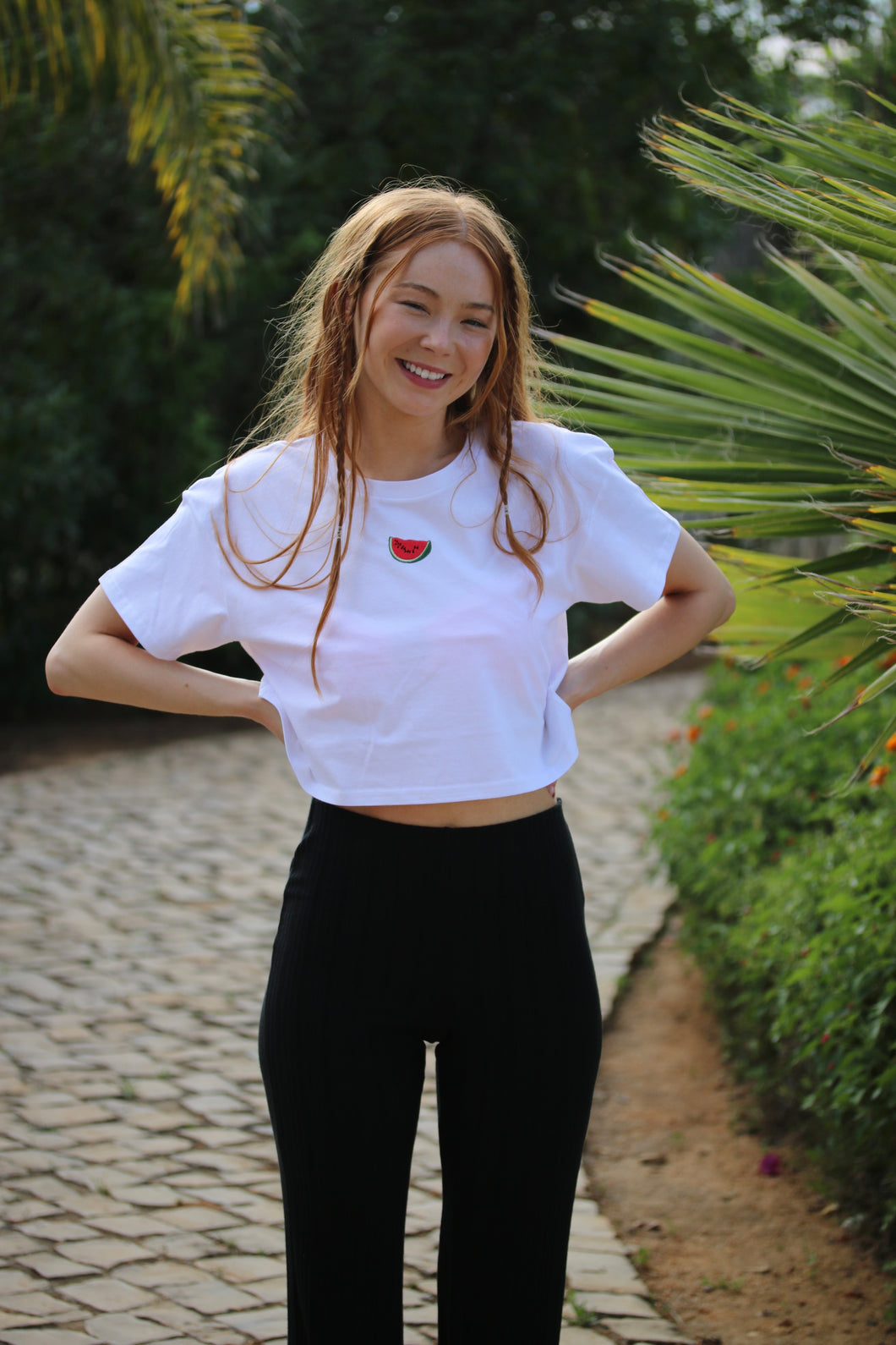 Single Fruit crop top