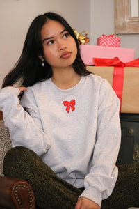 Christmas Ribbon Sweater