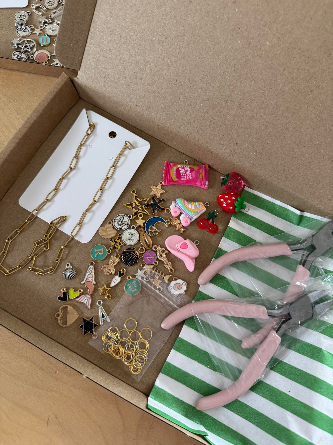 DIY charm box