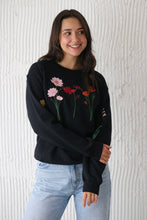Load image into Gallery viewer, Autumnal Floral Sleeve Sweater