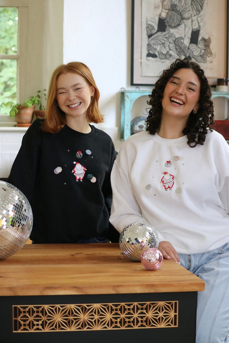 Limited Edition Disco Santa Sweater / Hoodie
