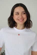 Load image into Gallery viewer, SALE - Mini Cherry T-shirt - SMALL WHITE