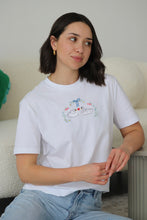 Load image into Gallery viewer, Spring Floral Swan T-shirt