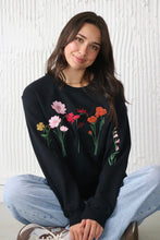 Load image into Gallery viewer, Autumnal Floral Sleeve Sweater