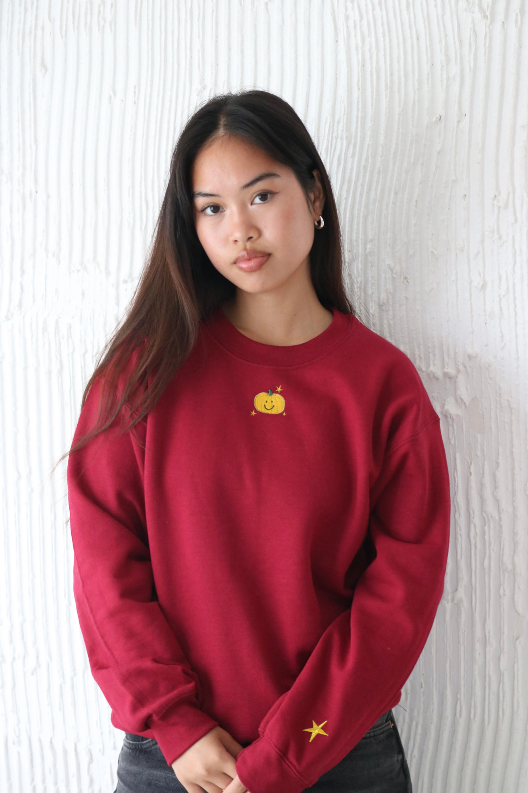 Happiest of all Happy pumpkin sweater